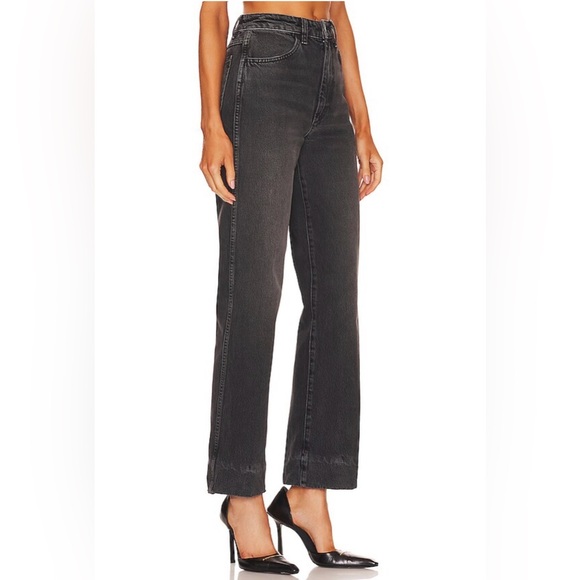 REDONE 70's Originals Cigarette Jeans in Black Sea Women's Denim Jeans Size 24 - Picture 3 of 16